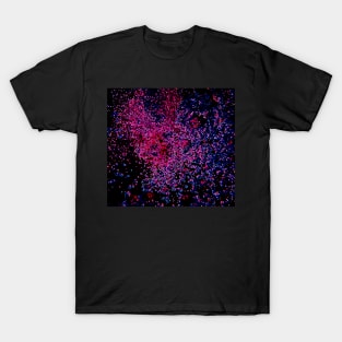 Neon Water Bubbles T-Shirt